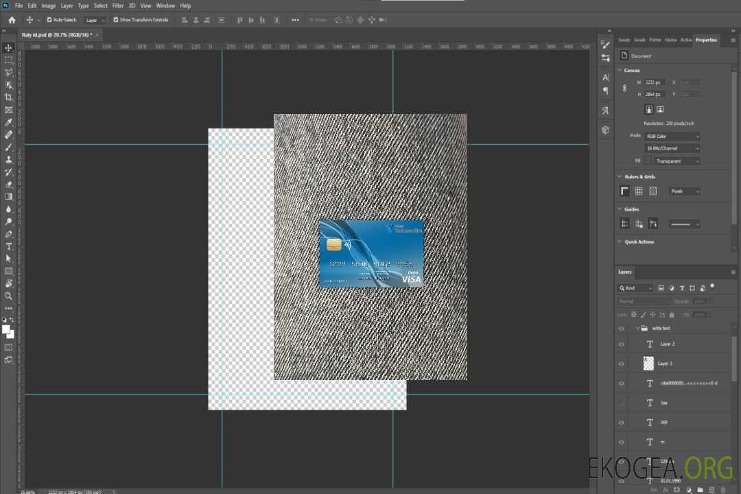 Brésil Votorantim banque visa carte photolook avant template